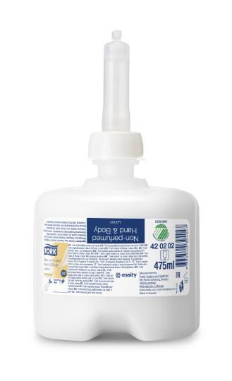 Mydło w płynie do rąk i ciała - TORK PREMIUM LOTION LIQIUD H&amp;B 475ML #420202