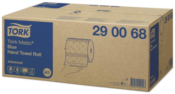 Ręcznik papierowy - TORK ADVANCED HAND TOWEL ROLL BLUE (6ROL)#290068