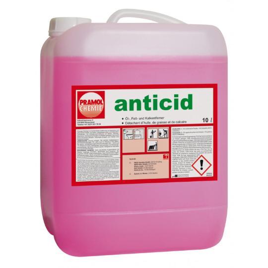 Środek do czyszczenia i odtłuszczania - PRAMOL ANTICID PLUS 10L #12526.077A1