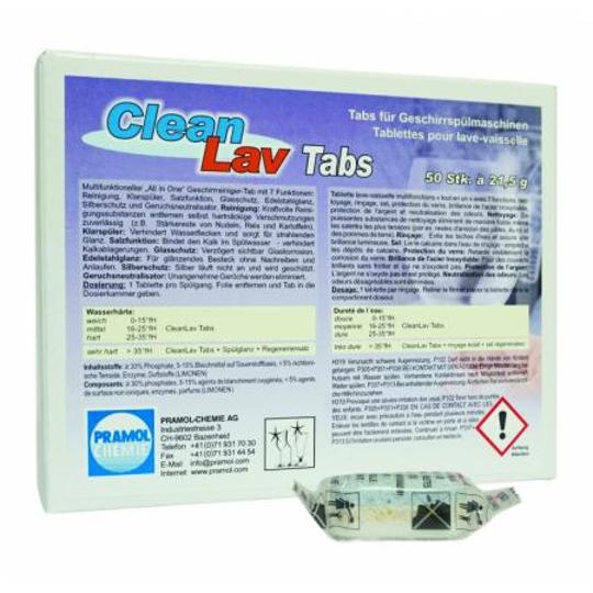 Tabletki do zmywarki - PRAMOL CLEANLAV TABS (50 SZT) #23019.077