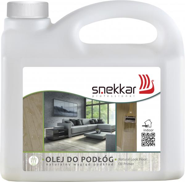 Snekkar Olej do podłóg: Naturalny wygląd podkład 75 ML