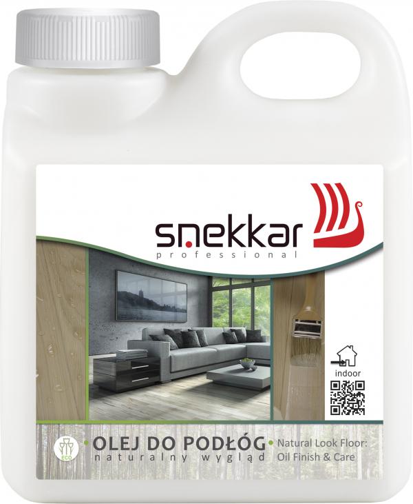 Snekkar Olej do podłóg: Naturalny wygląd 75 ML