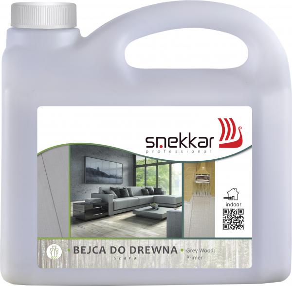 Snekkar Bejca do drewna: Szara 75 ML