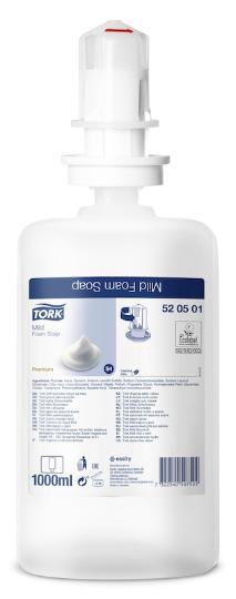 Mydło w piance - TORK PREMIUM SOAP FOAM MILD 1L #520501