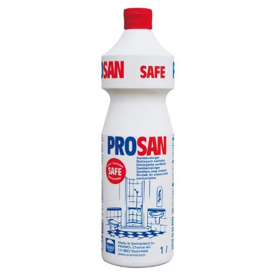 Środek do czyszczenia łazienek - PRAMOL PROSAN SAFE 10L #12576.07710