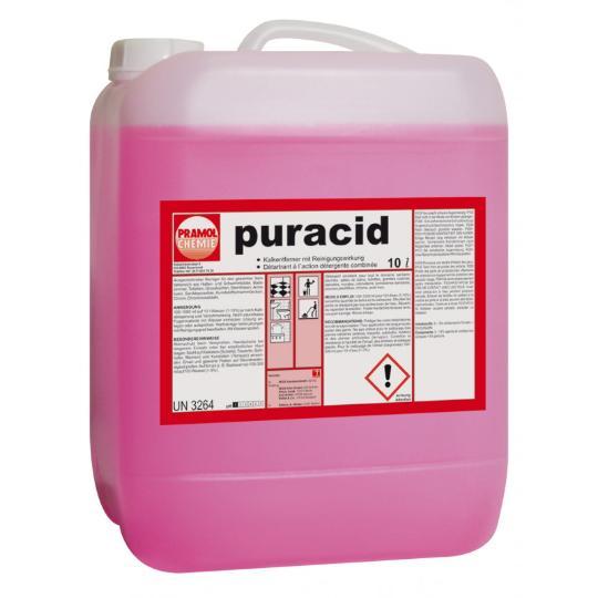 Środek do czyszczenia łazienek - PRAMOL PURACID 10L #12501.07710