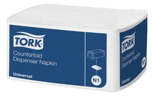 Serwetki  - TORK DISP NAPKINS WHI 1P CF (7200/24) #10935