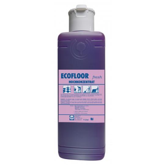 Płyn do mycia podłóg o przyjemnym zapachu - superkoncentrat - PRAMOL ECOFLOOR FRESH SUPER KONC.1L #11033.07790