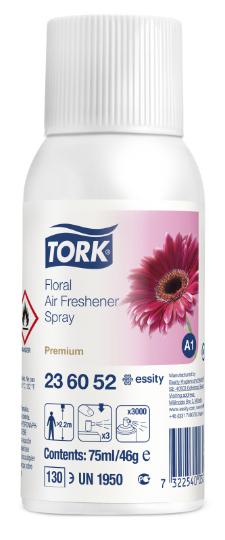 Odświeżacz powietrza  - TORK AIRFRESHENER AEROSOL FLORAL 75ML #236052