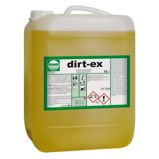 Środek do czyszczenia ciężkich zabrudzeń - PRAMOL DIRT-EX 10L #10651.07710