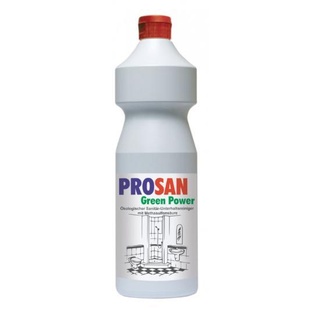 Środek do czyszczenia łazienek - PRAMOL PROSAN GREEN POWER 1L #12605.00101