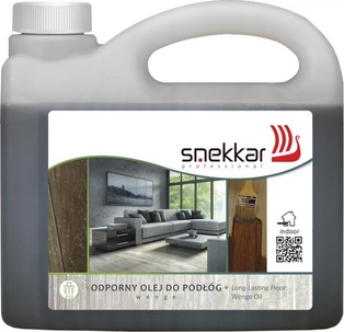 Snekkar Odporny olej do podłóg: Wenge 75 ML