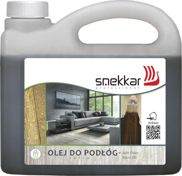 Snekkar Olej do podłóg: Retro 2,5 L