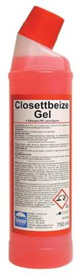 Środek żelowy do czyszczenia toalet - PRAMOL CLOSETTBEIZE GEL 750ML #12560.07764